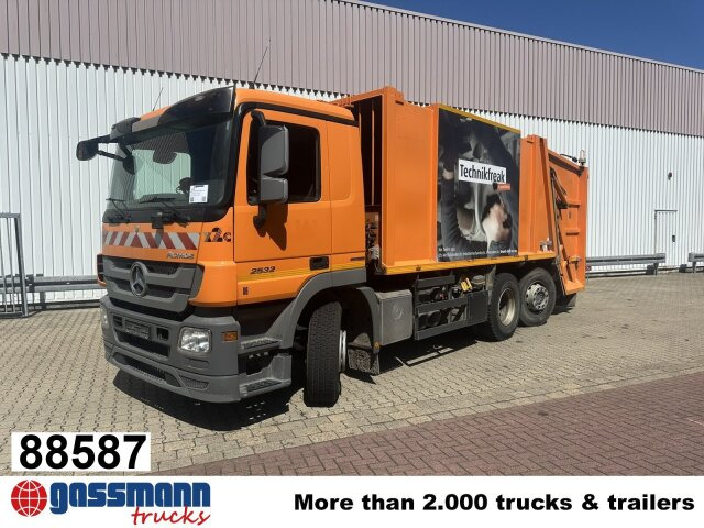 Mercedes-Benz Actros 2532/41 L 6x2, EEV, Lenkachse, Haller X2C - Мусоровоз: фото 1 Mercedes-Benz Actros 2532/41 L 6x2, EEV, Lenkachse, Haller X2C - Мусоровоз: фото 1