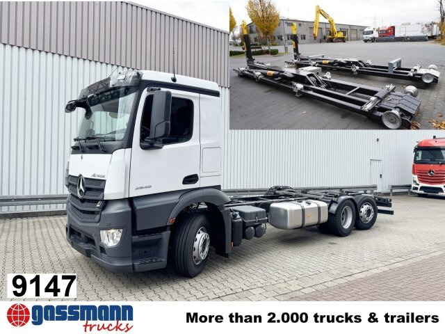 Mercedes-Benz Actros 2548 L 6x2, Retarder, Lenk-/Liftachse - Крюковой мультилифт: фото 1 Mercedes-Benz Actros 2548 L 6x2, Retarder, Lenk-/Liftachse - Крюковой мультилифт: фото 1