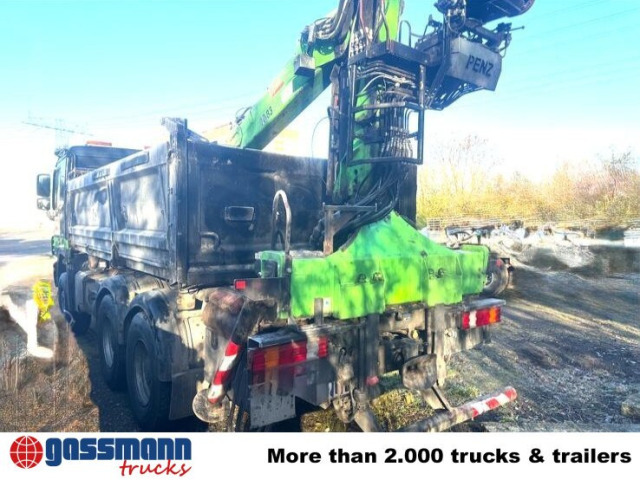 Mercedes-Benz Actros 3341 K 6x4, Bormatik links, Heckkran Penz - Самосвал, Автоманипулятор: фото 3 Mercedes-Benz Actros 3341 K 6x4, Bormatik links, Heckkran Penz - Самосвал, Автоманипулятор: фото 3