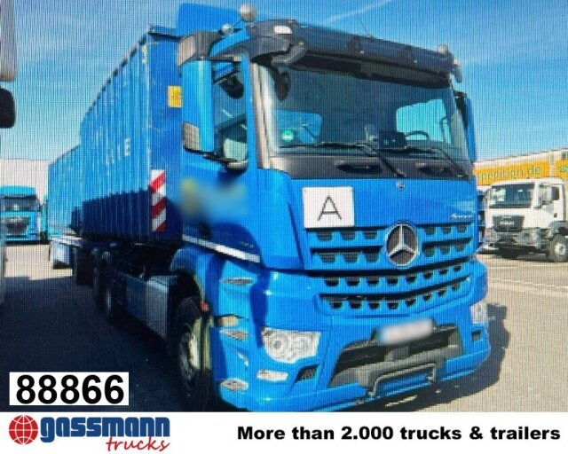 Mercedes-Benz Arocs 2553 L 6x2, Lenk-/Liftachse, Navi - Крюковой мультилифт: фото 1 Mercedes-Benz Arocs 2553 L 6x2, Lenk-/Liftachse, Navi - Крюковой мультилифт: фото 1