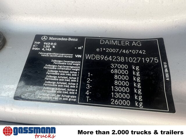 Mercedes-Benz Arocs 3251 K 8x4/4, Retarder, Stahlmulde ca. - Внедорожный самосвал: фото 3 Mercedes-Benz Arocs 3251 K 8x4/4, Retarder, Stahlmulde ca. - Внедорожный самосвал: фото 3