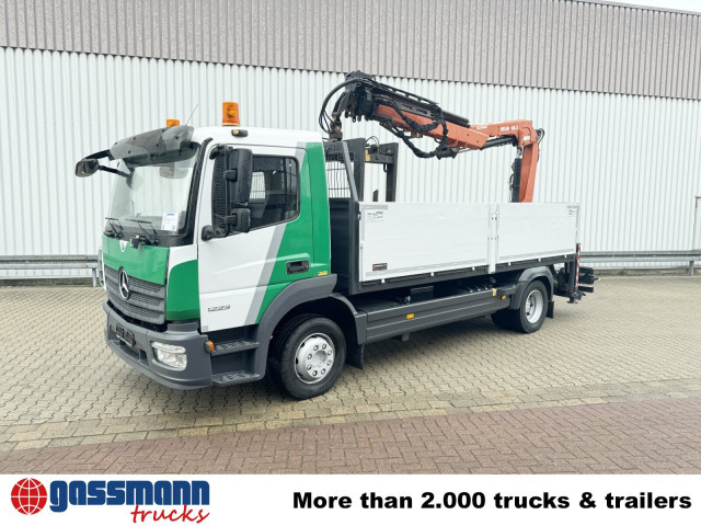 Грузовик бортовой/ Платформа, Автоманипулятор Mercedes-Benz Atego 1223 L 4x2 mit Heckkran Atlas 88.3-A2L,: фото 8