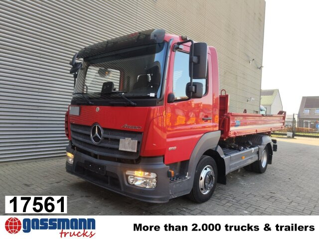 Mercedes-Benz Atego 818 K 4x2, Meiller-Kipper, 2 x AHK - Самосвал: фото 1 Mercedes-Benz Atego 818 K 4x2, Meiller-Kipper, 2 x AHK - Самосвал: фото 1
