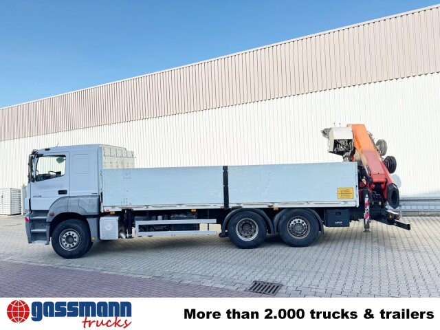 Грузовик бортовой/ Платформа, Автоманипулятор Mercedes-Benz Axor 2536/43 L 6x2 mit Heckkran Palfinger PK: фото 14