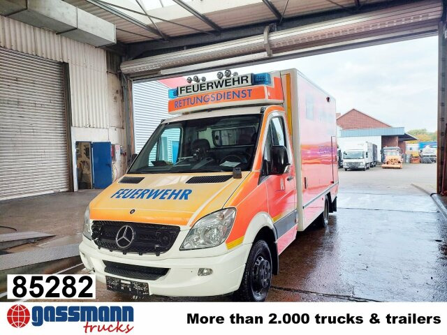 Mercedes-Benz Sprinter 515 CDI 4x2, Rettungswagen, Retarder - Цельнометаллический фургон: фото 1 Mercedes-Benz Sprinter 515 CDI 4x2, Rettungswagen, Retarder - Цельнометаллический фургон: фото 1