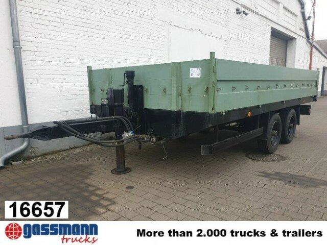 Obermaier Obermeier ETN 65 Tandempritsche - Прицеп бортовой/ Платформа: фото 1 Obermaier Obermeier ETN 65 Tandempritsche - Прицеп бортовой/ Платформа: фото 1