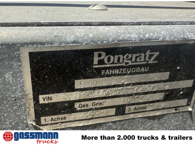 Низкорамный прицеп Для транспортировки тяжёлой техники Pongratz L-AT-K SDAH PKW / KFZ-Transporter: фото 9 Низкорамный прицеп Для транспортировки тяжёлой техники Pongratz L-AT-K SDAH PKW / KFZ-Transporter: фото 9