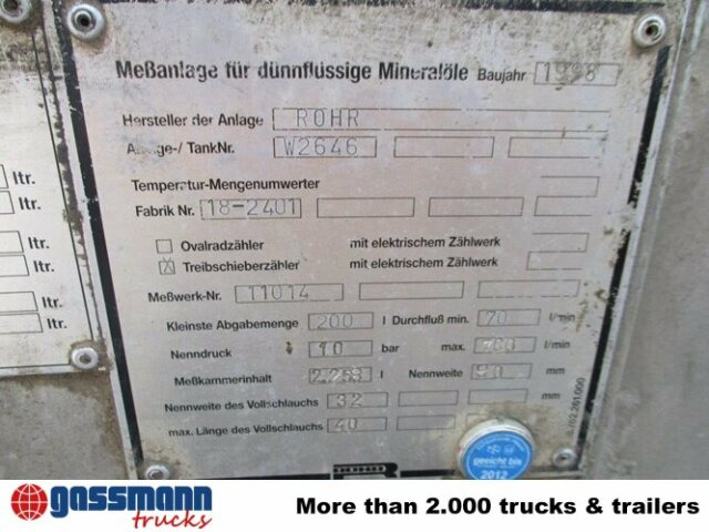 Rohr Tankaufbau, 6 cbm - Танк-контейнер: фото 4 Rohr Tankaufbau, 6 cbm - Танк-контейнер: фото 4