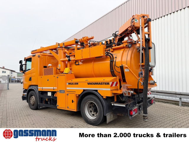 Scania G 320 4x2, Müller Vacumaster ca. 5,5m³, Funk - Подметально-уборочная машина: фото 3 Scania G 320 4x2, Müller Vacumaster ca. 5,5m³, Funk - Подметально-уборочная машина: фото 3