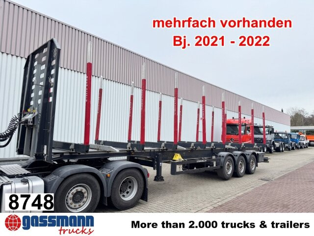 Schwarzmüller 3-Achs Holzauflieger, Liftachse, MEHRFACH - Полуприцеп лесовоз: фото 1 Schwarzmüller 3-Achs Holzauflieger, Liftachse, MEHRFACH - Полуприцеп лесовоз: фото 1