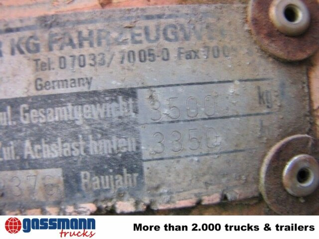 TTS-3,5 mit Auffahrrampe - Низкорамный прицеп: фото 2 TTS-3,5 mit Auffahrrampe - Низкорамный прицеп: фото 2