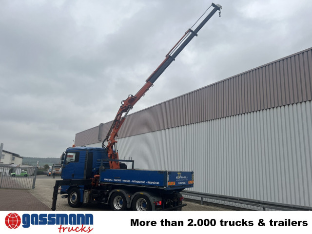 Тягач MAN TGA 26.480 6x4 BL, Intarder, SZM/Pritsche, Kran: фото 10