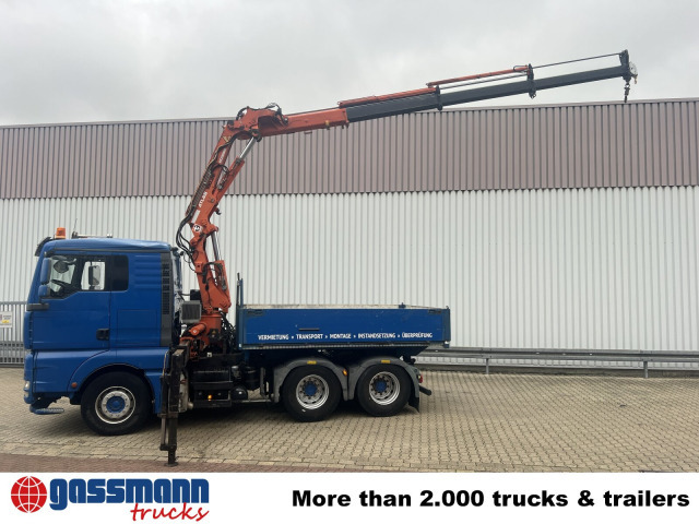 Тягач MAN TGA 26.480 6x4 BL, Intarder, SZM/Pritsche, Kran: фото 11