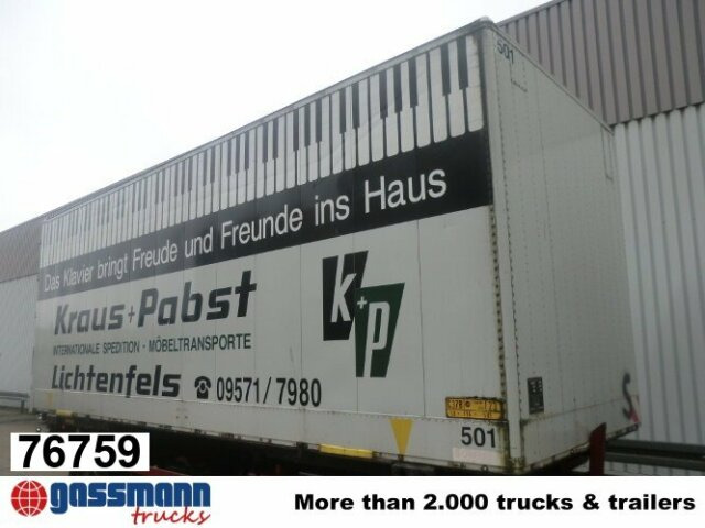 WB Wechselbrücke Koffer, 12x VORHANDEN! - Грузовик-контейнеровоз/ Сменный кузов: фото 1 WB Wechselbrücke Koffer, 12x VORHANDEN! - Грузовик-контейнеровоз/ Сменный кузов: фото 1