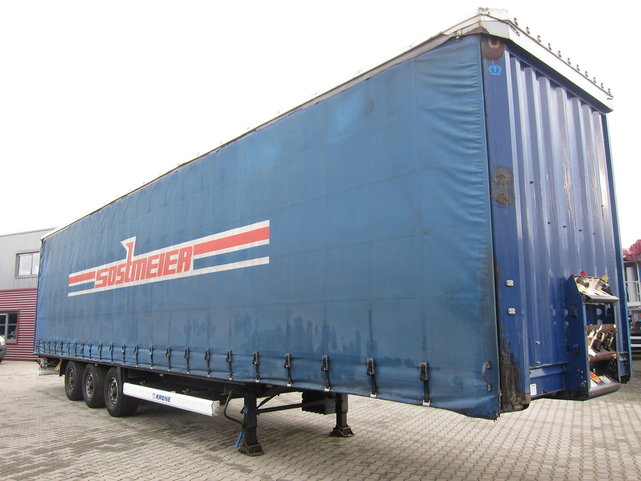 KRONE SD MegaLiner Liftaxle BPW Disc - Тентованный прицеп: фото 2 KRONE SD MegaLiner Liftaxle BPW Disc - Тентованный прицеп: фото 2