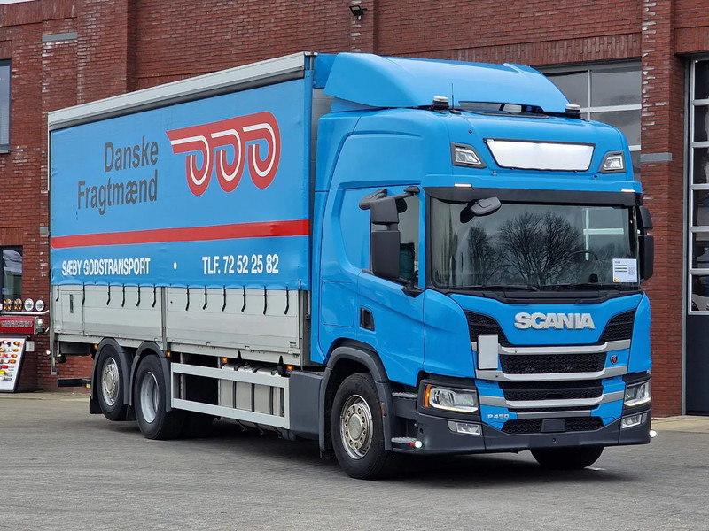Scania P450 Highline 6x2*4 - Zepro loadlift - Steering axle - 5.15 WB - Full air - - Тентованный грузовик: фото 1 Scania P450 Highline 6x2*4 - Zepro loadlift - Steering axle - 5.15 WB - Full air - - Тентованный грузовик: фото 1