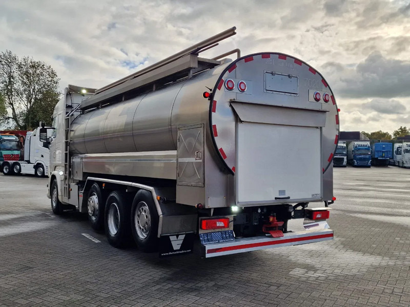 Scania R520 V8 8x2*4 - Milk tank - 19.000L - 4 compartments - Pump and counter - Retarder - Грузовик-цистерна: фото 5 Scania R520 V8 8x2*4 - Milk tank - 19.000L - 4 compartments - Pump and counter - Retarder - Грузовик-цистерна: фото 5