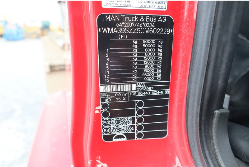 Автобетононасос MAN TGS 50.440 | 10X4*6 | SARAKA 28 METER | 8M3 MIXER: фото 20
