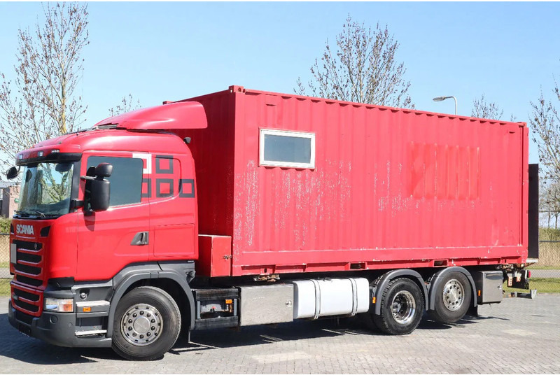 Scania R490 | 6X2 | RETARDER | BDF | MOBILE WORKSHOP | WERKSTATT - Грузовик-контейнеровоз/ Сменный кузов: фото 1 Scania R490 | 6X2 | RETARDER | BDF | MOBILE WORKSHOP | WERKSTATT - Грузовик-контейнеровоз/ Сменный кузов: фото 1