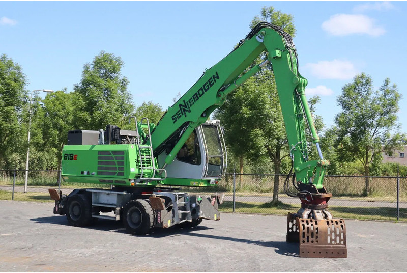Колёсный экскаватор Sennebogen 818 M K9 ULM | SORTING GRAB | GOOD CONDITION: фото 5
