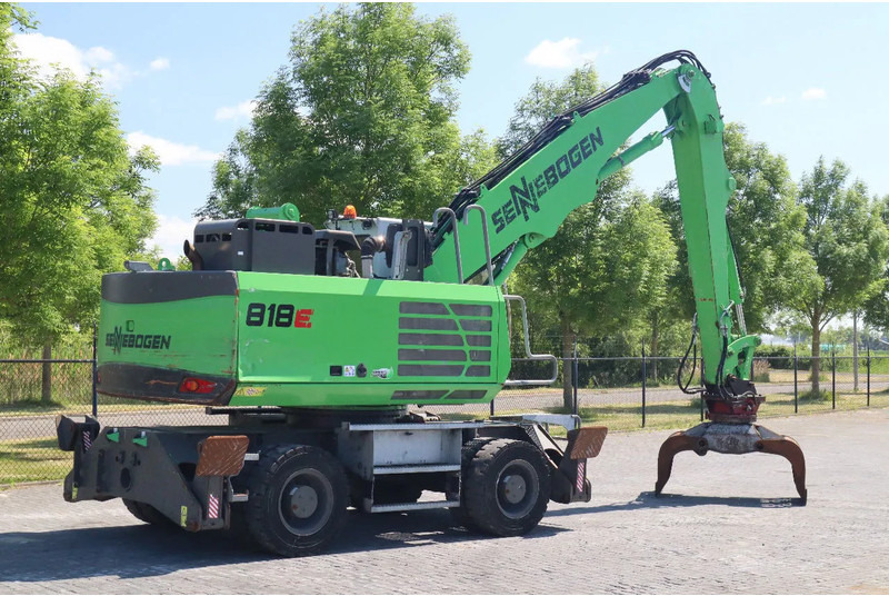 Колёсный экскаватор Sennebogen 818 M K9 ULM | SORTING GRAB | GOOD CONDITION: фото 6