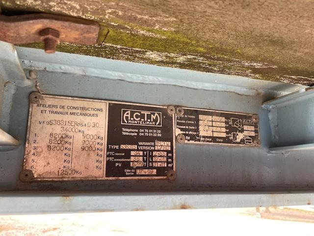 Полуприцеп бортовой/ Платформа Actm: фото 7 Полуприцеп бортовой/ Платформа Actm: фото 7