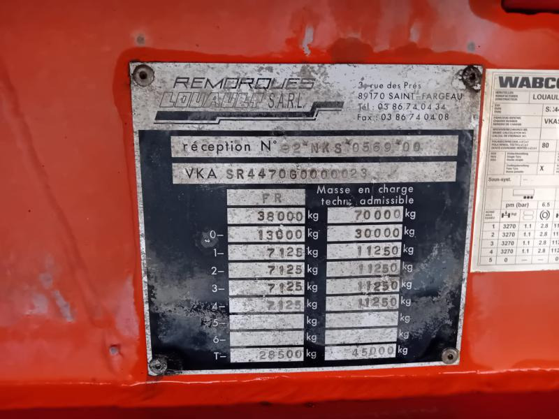 Louault - Низкорамный полуприцеп: фото 3 Louault - Низкорамный полуприцеп: фото 3