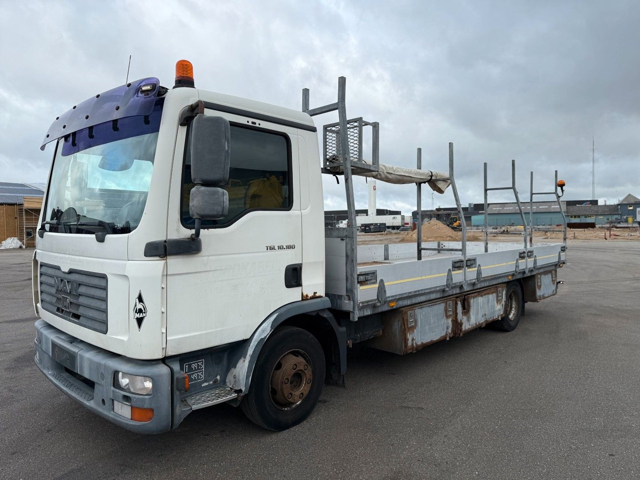 MAN TGL 10.180 4x2 Flatbed 6,,80 m. Euro 3 - Грузовик бортовой/ Платформа: фото 1 MAN TGL 10.180 4x2 Flatbed 6,,80 m. Euro 3 - Грузовик бортовой/ Платформа: фото 1