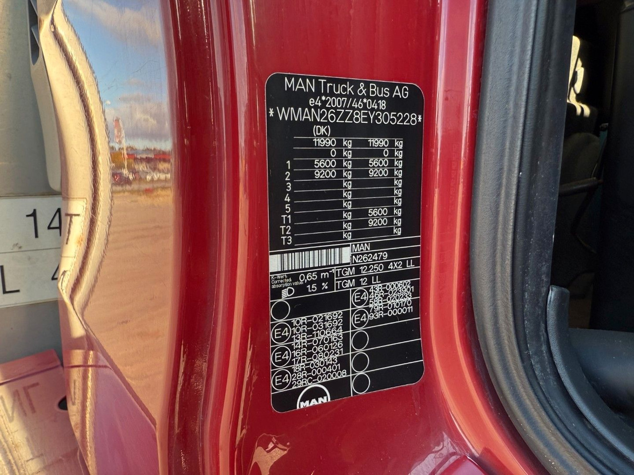 Ассенизатор MAN TGM 14.250 VM-Tarm Stainless Steel 4000 l. Kombi: фото 26