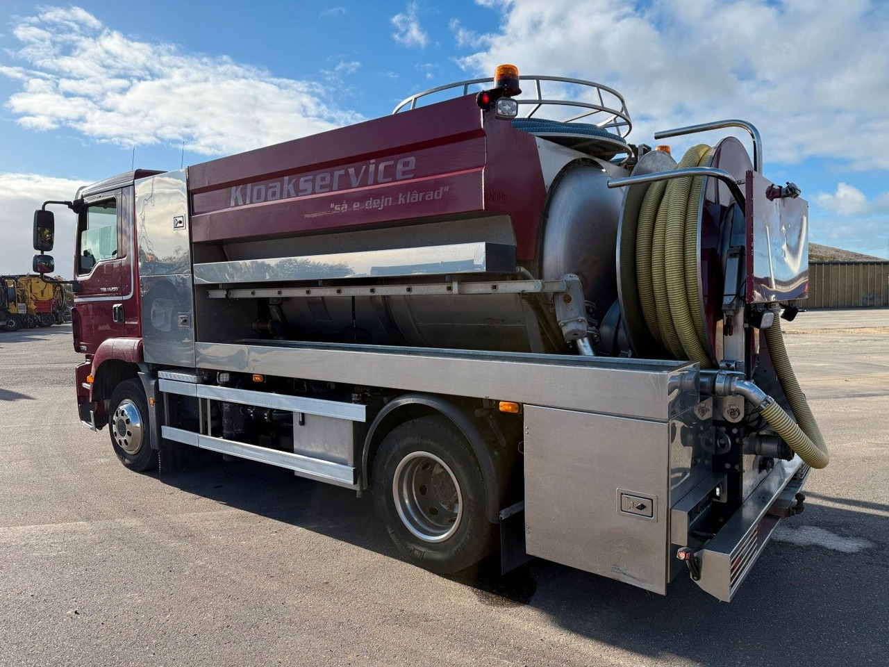 MAN TGM 14.250 VM-Tarm Stainless Steel 5600 l. Kombi - Ассенизатор: фото 4 MAN TGM 14.250 VM-Tarm Stainless Steel 5600 l. Kombi - Ассенизатор: фото 4