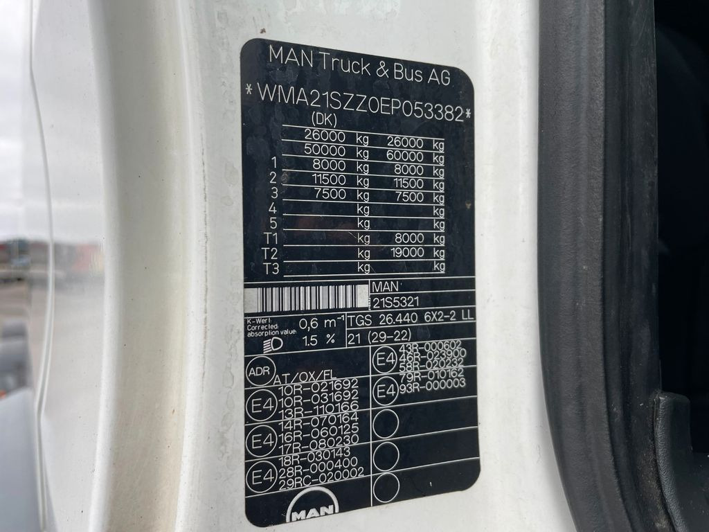 Грузовик-шасси MAN TGS 26.440 6x2*4 Euro 6 Chassis ADR MAN TGS 26.440 6x2*4 Euro 6 Chassis ADR: фото 16