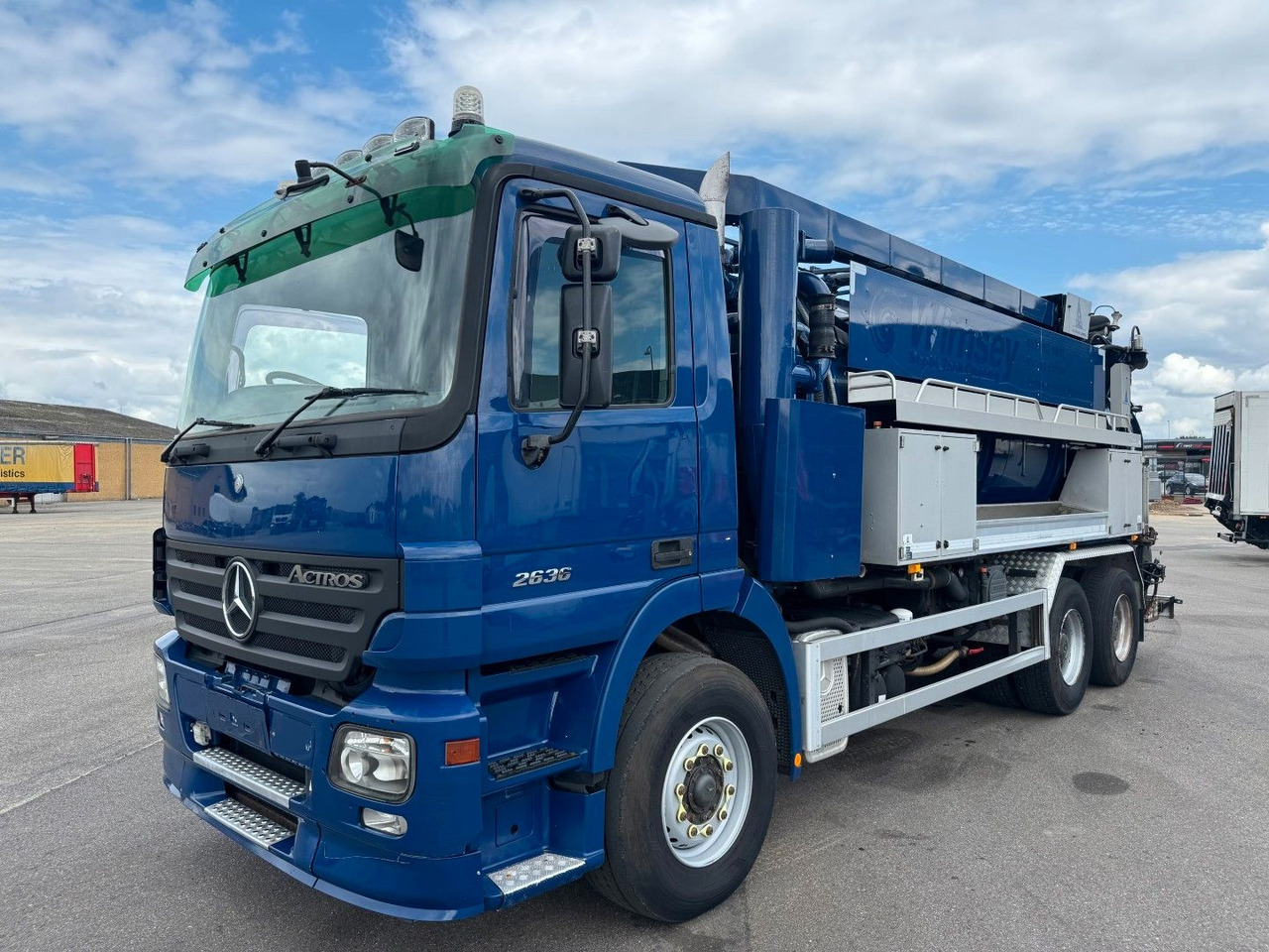 Mercedes-Benz Actros 2636 6x4 RHD Hvidtved Larsen Flexline 312 - Ассенизатор: фото 1 Mercedes-Benz Actros 2636 6x4 RHD Hvidtved Larsen Flexline 312 - Ассенизатор: фото 1