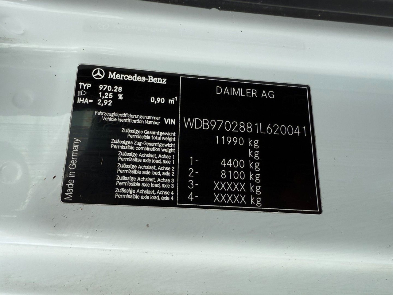 Грузовик с закрытым кузовом Mercedes-Benz Atego 1218 4x2 Euro 5 8,0 m. koffer: фото 16