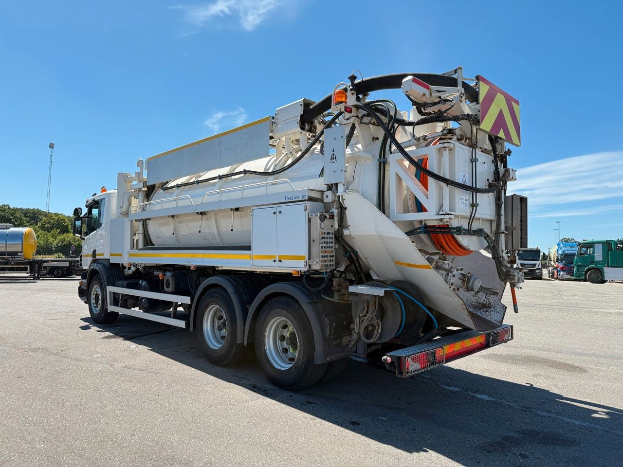Scania P360 6x4 RHD Hvidtved Larsen FlexLine 312 - Ассенизатор: фото 4 Scania P360 6x4 RHD Hvidtved Larsen FlexLine 312 - Ассенизатор: фото 4