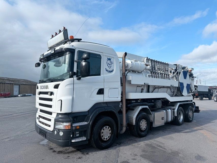 Scania R470 8x2*6 Hvidtved Larsen RECycler 414 - Ассенизатор: фото 1 Scania R470 8x2*6 Hvidtved Larsen RECycler 414 - Ассенизатор: фото 1