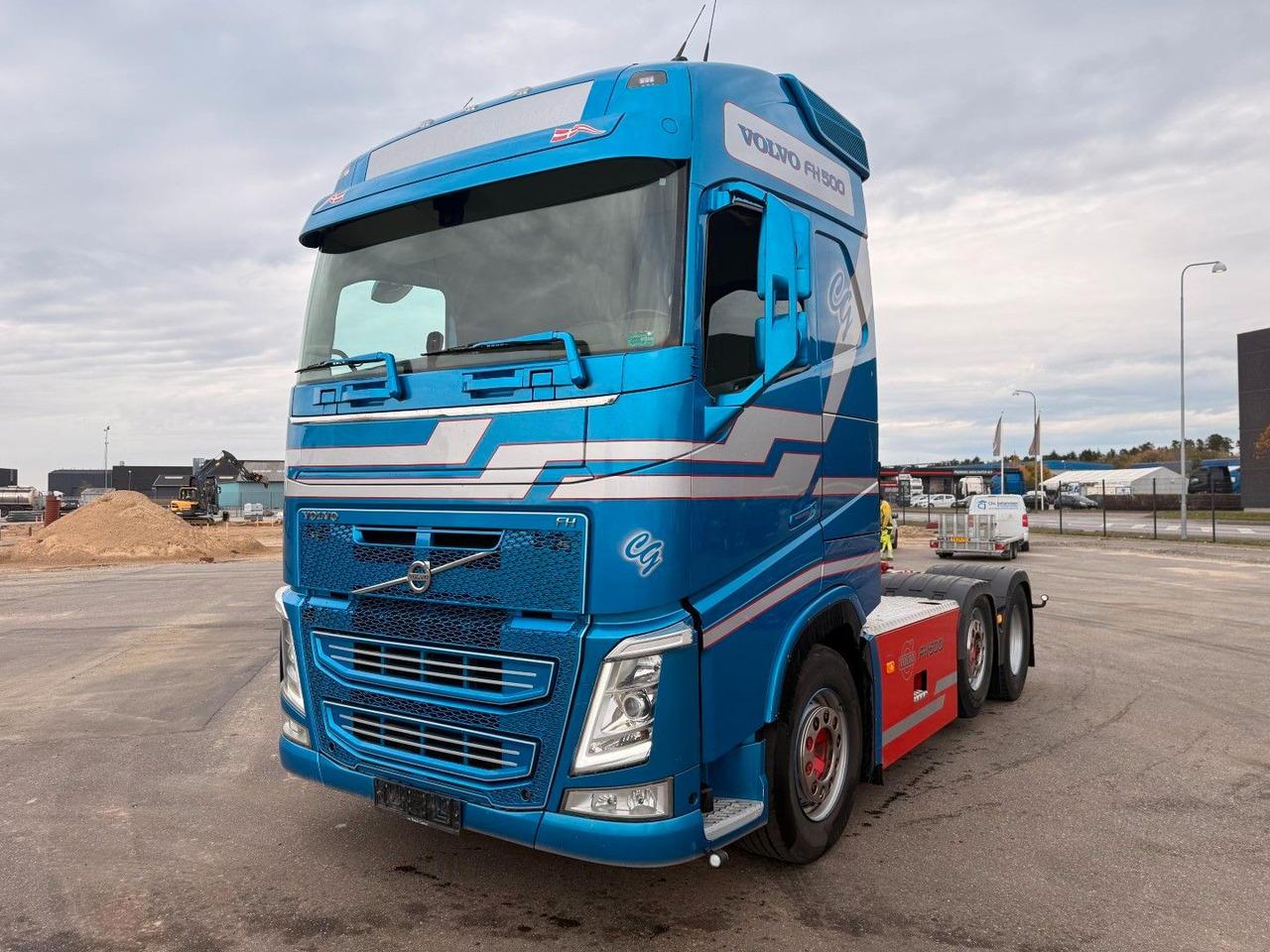 Volvo FH500 6x2/2 Globetrotter Euro 5 - Тягач: фото 1 Volvo FH500 6x2/2 Globetrotter Euro 5 - Тягач: фото 1