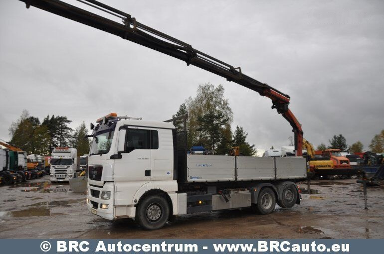 MAN TGX Palfinger 18002 6x2 - Грузовик бортовой/ Платформа: фото 5 MAN TGX Palfinger 18002 6x2 - Грузовик бортовой/ Платформа: фото 5