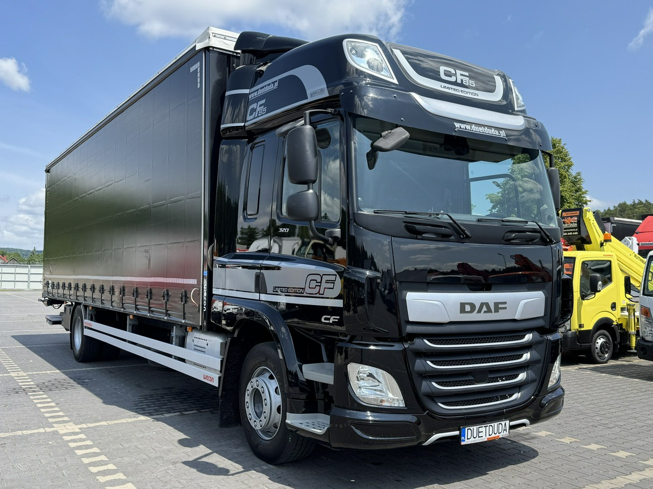 DAF CF 320 E6 Winda Firana Tył Drzwi Dach Zsuwany Długi 9.40m - Тентованный грузовик: фото 3 DAF CF 320 E6 Winda Firana Tył Drzwi Dach Zsuwany Długi 9.40m - Тентованный грузовик: фото 3