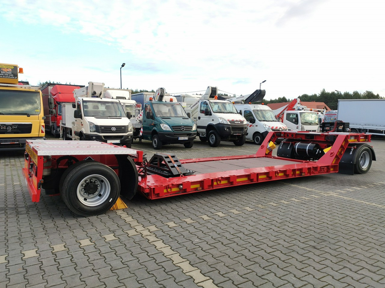 EMTECH PCN 18 PNZ-S Tiefbett zagłębiana Rozsuwana UNIKAT JAK NOWA - Низкорамный прицеп: фото 2 EMTECH PCN 18 PNZ-S Tiefbett zagłębiana Rozsuwana UNIKAT JAK NOWA - Низкорамный прицеп: фото 2