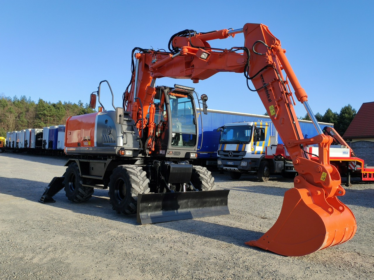 Hitachi ZX140 Koparka Kołowa - Колёсный экскаватор: фото 2 Hitachi ZX140 Koparka Kołowa - Колёсный экскаватор: фото 2
