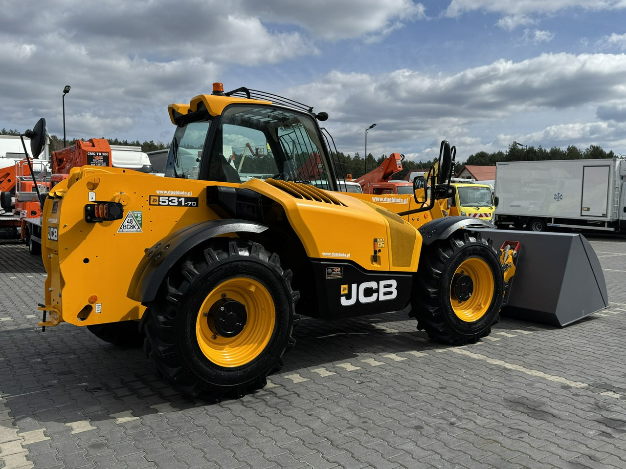 Телескопический погрузчик JCB 531-70 Stage V Klimatyzacja Sterowanie Joystick na GWARANCJI !!!: фото 18
