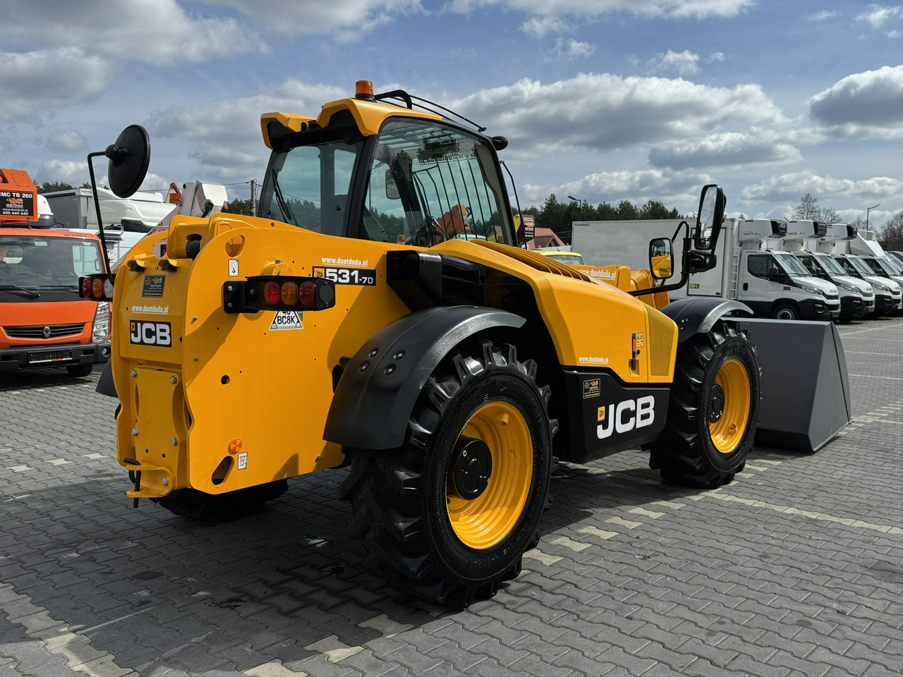 Телескопический погрузчик JCB 531-70 Stage V Klimatyzacja Sterowanie Joystick na GWARANCJI !!!: фото 21