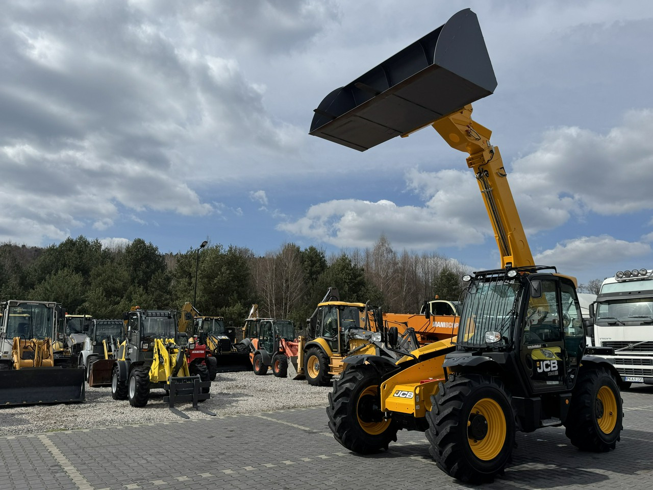 Телескопический погрузчик JCB 531-70 Stage V Klimatyzacja Sterowanie Joystick na GWARANCJI !!!: фото 6