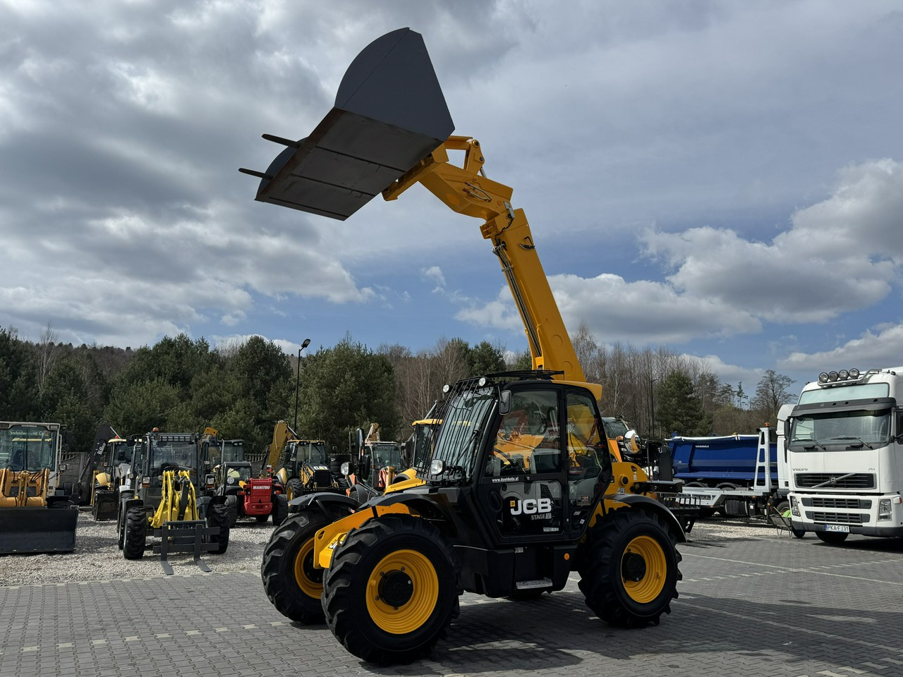 Телескопический погрузчик JCB 531-70 Stage V Klimatyzacja Sterowanie Joystick na GWARANCJI !!!: фото 13