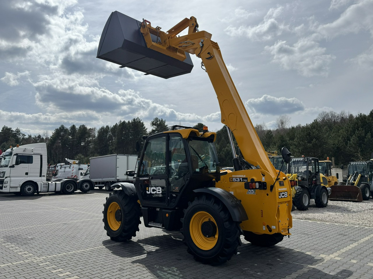 Телескопический погрузчик JCB 531-70 Stage V Klimatyzacja Sterowanie Joystick na GWARANCJI !!!: фото 17