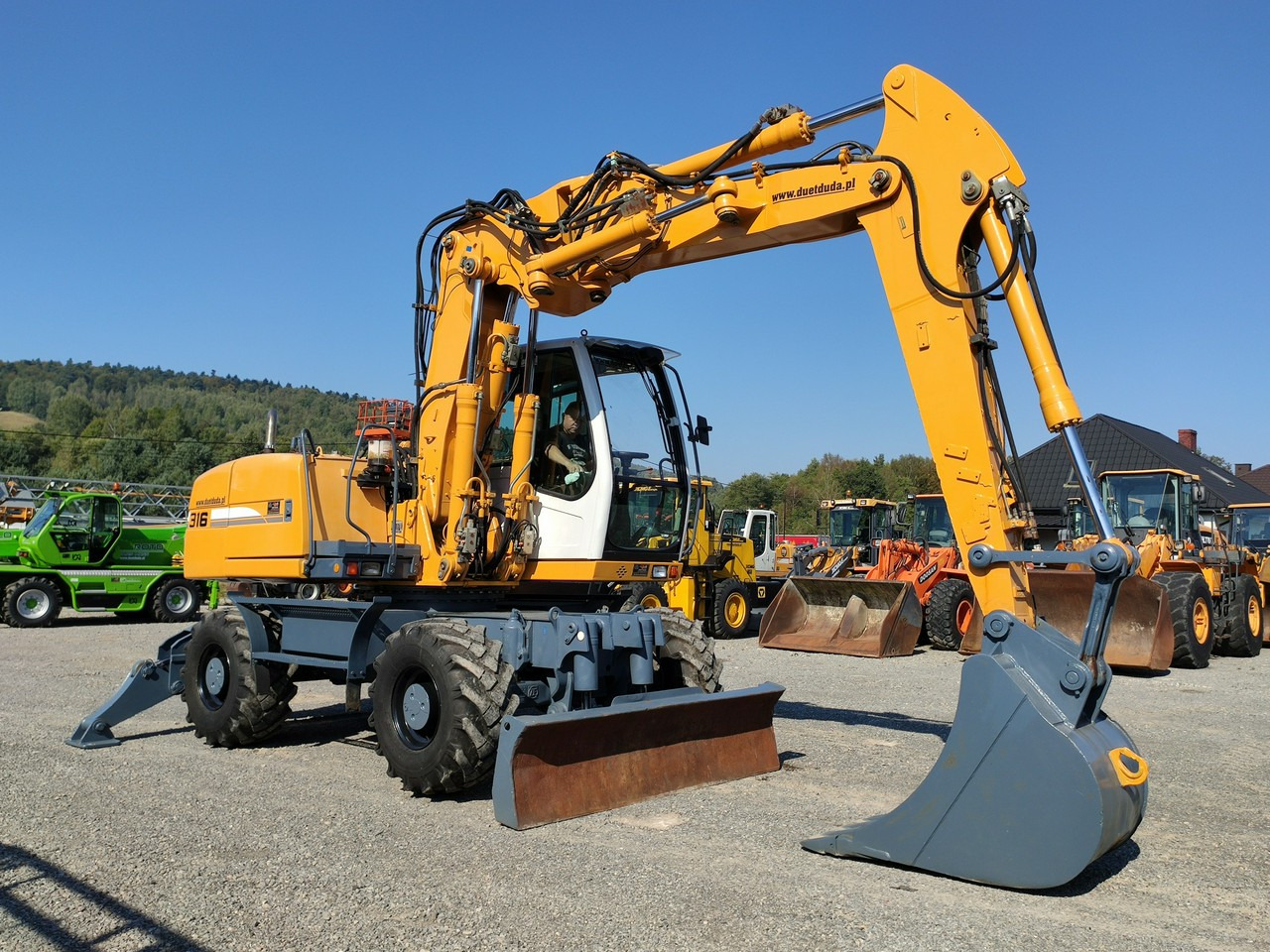 Liebherr A316 Maszyna po Pełnym Tulejowaniu Bez Luzów i Wycieków - Колёсный экскаватор: фото 2 Liebherr A316 Maszyna po Pełnym Tulejowaniu Bez Luzów i Wycieków - Колёсный экскаватор: фото 2