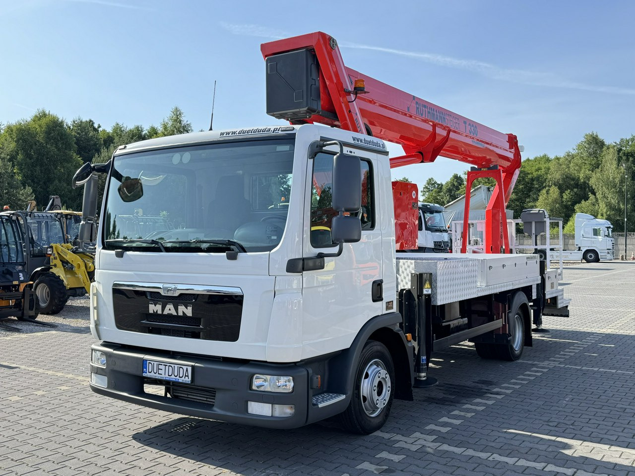 MAN TGL 7.150 Zwyżka Ruthmann T330 33-Metry DMC 7500KG 21m w Bok в лизинг MAN TGL 7.150 Zwyżka Ruthmann T330 33-Metry DMC 7500KG 21m w Bok: фото 10