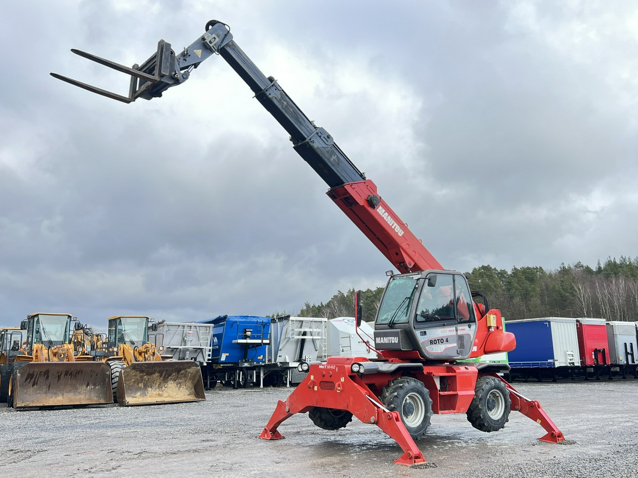 Manitou MRT 1840 ROTO Turbo Ładowarka Teleskopowa Obrotowa 1850 - Телескопический погрузчик: фото 2 Manitou MRT 1840 ROTO Turbo Ładowarka Teleskopowa Obrotowa 1850 - Телескопический погрузчик: фото 2