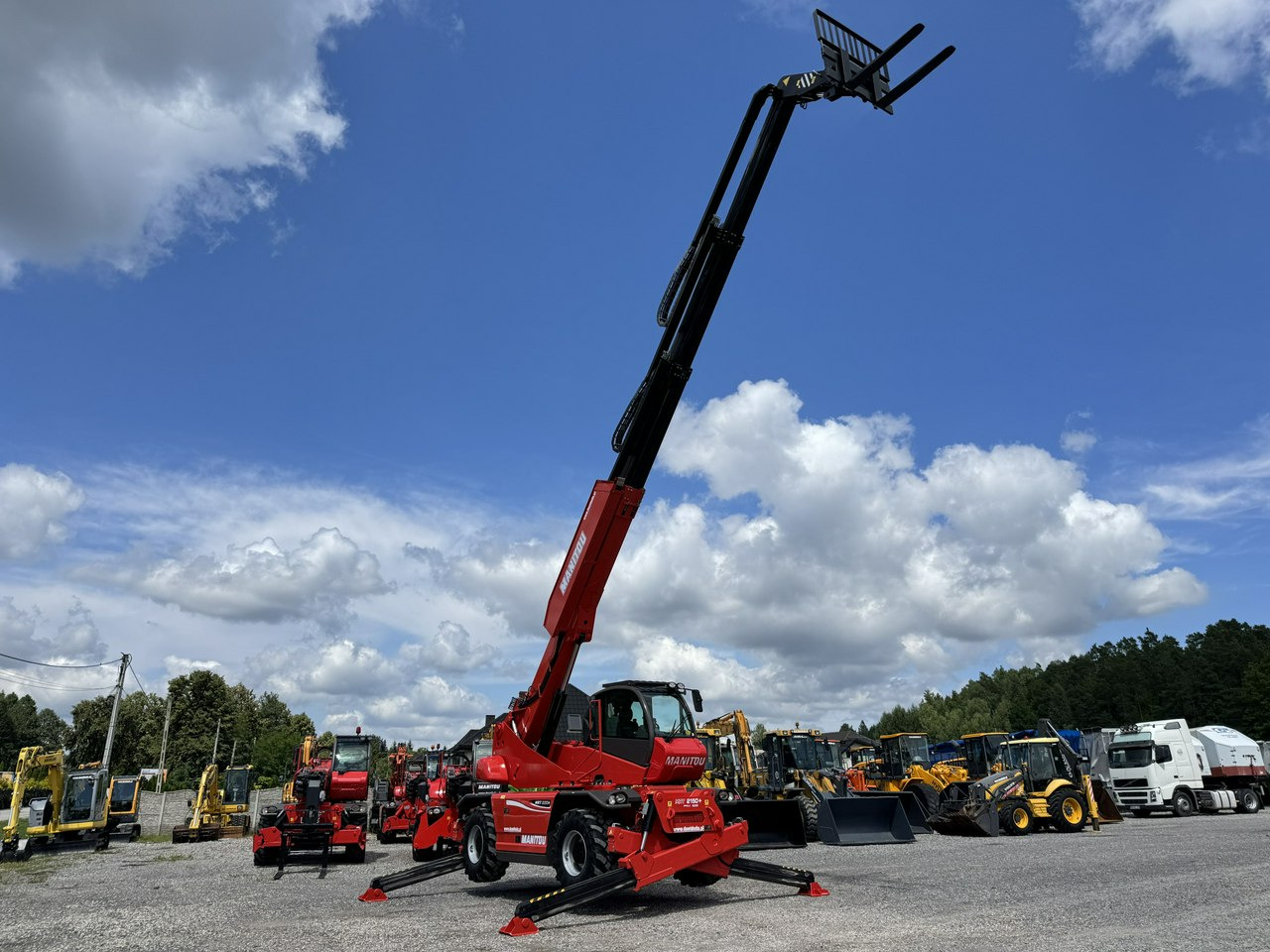 Manitou MRT 2150 + ROTO Ładowarka Teleskopowa Obrotowa 2550 - Телескопический погрузчик: фото 3 Manitou MRT 2150 + ROTO Ładowarka Teleskopowa Obrotowa 2550 - Телескопический погрузчик: фото 3