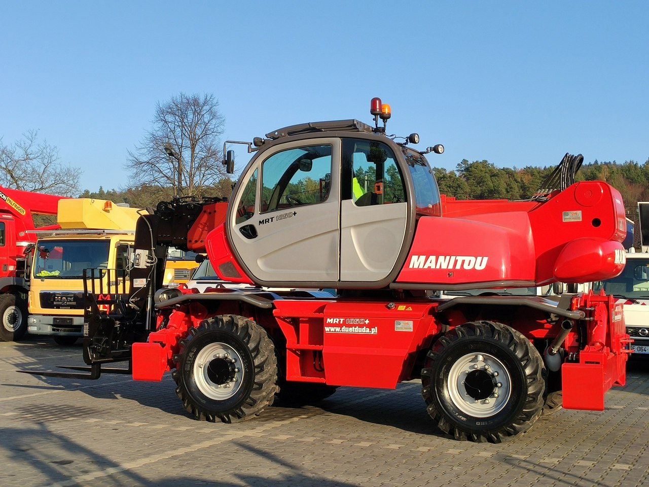 Manitou MRT1850 ROTO Teleskopowa Obrotowa 2150,2140,2540 - Телескопический погрузчик: фото 4 Manitou MRT1850 ROTO Teleskopowa Obrotowa 2150,2140,2540 - Телескопический погрузчик: фото 4